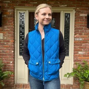 Jcrew blue vest